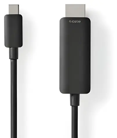 Nedis USB-C - HDMI schwarz / Adapter / USB 3.2 Gen 1 / 4K 60Hz / 1 m
