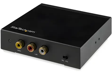 StarTech HDMI-zu-Composite-Adapter, schwarz / Reduzierung / 1080p / Audio