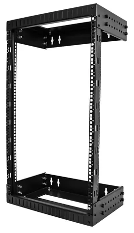 StarTech Wandrack 18 HE schwarz / Wandrack / 19" / Breite 504 mm / Tiefe 508 mm / Tragfähigkeit 90 kg