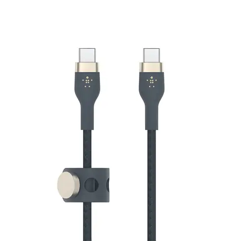 Belkin BOOST CHARGE PRO Flex blau / USB-C-zu-USB-C-Kabel / 1 m