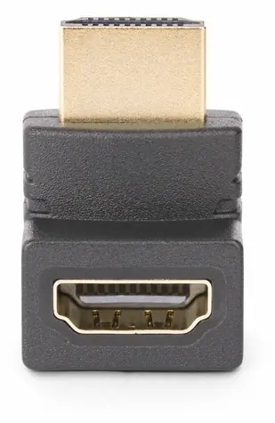 StarTech HDMI-Adapter, 90° abgewinkelt, Stecker/Buchse, schwarz / Adapter / HDMI 2.0 / 4K 60Hz