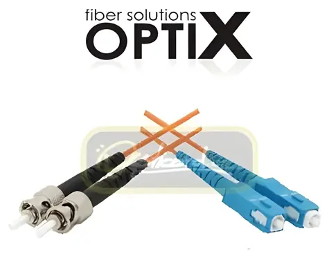 OPTIX ST-SC / Optisches Patchkabel / 50/125 / 1 m