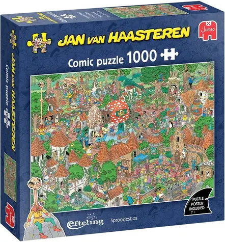 JUMBO-Puzzle JvH Märchenwald / 1000 Teile / ab 15 Jahren