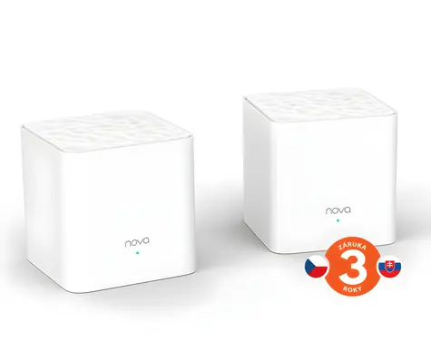 Tenda Nova MW3 2 Stück / Mesh-Router / Wi-Fi AC1200 / Dualband / 802.11ac/a/b/g/n