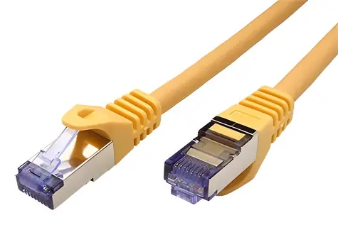 Roline Cat6a Komponentenkabel gelb / Patchkabel / S/FTP / 5 m / LSOH