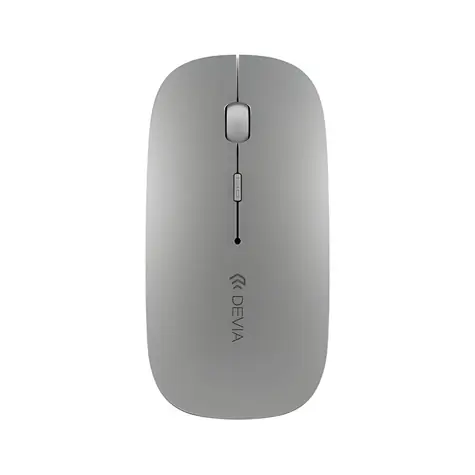 Devia Lingo Serie Silber / Kabellose Maus / Dual-Modus 2,4 GHz + Kabellos