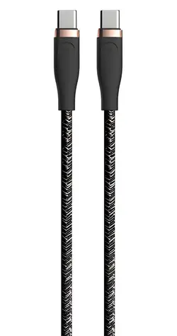 Devia Star Series schwarz / USB-Kabel / USB-C - USB-C / 1,5 m