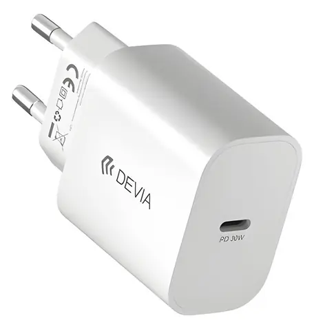 Devia SMART Serie PD Schnellladegerät 30W weiß / Netzladegerät / 30 W / PD