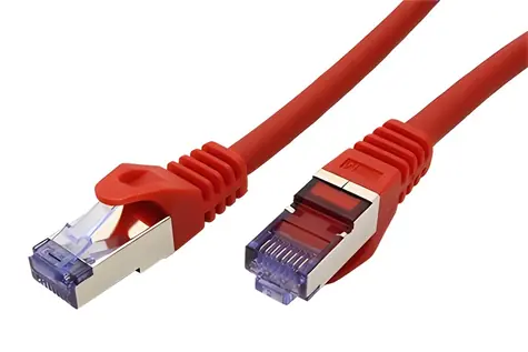 Roline Cat6a Komponentenkabel rot / Patchkabel / S/FTP / 5 m / LSOH