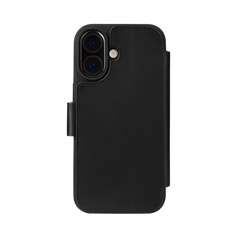 dbramante1928 Copenhagen schwarze Handyhülle / Apple iPhone 17 / Vollnarbenleder