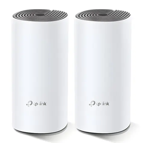 TP-LINK Deco E4 (3er-Pack) / Mesh-WLAN-System / AC1200 / Dualband / 2x LAN