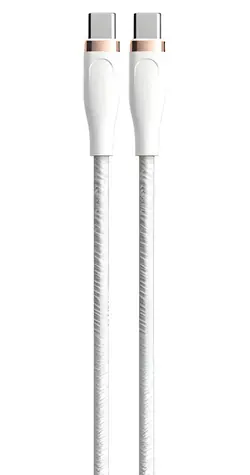 Devia Star Series USB-C/USB-C weiß / Ladekabel / 1,5 m