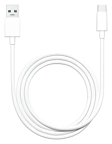 Oppo DL129 weiß / Datenkabel / USB-A / USB-C / 65 W / 1 m