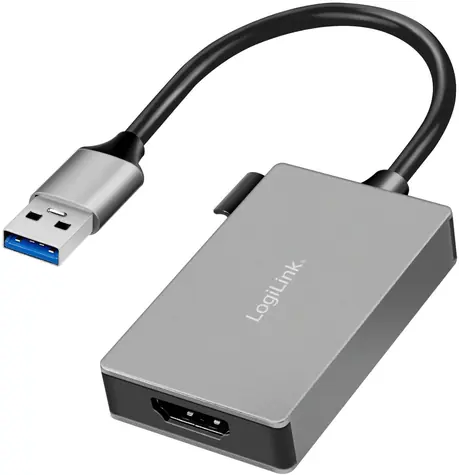 LogiLink USB-A 3.0 - HDMI / Adapter / 1080p / 0,15 m