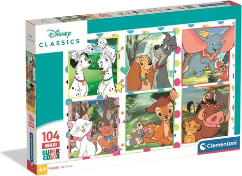 Clementoni Puzzle Disney MAXI / 104 Teile / ab 4 Jahren