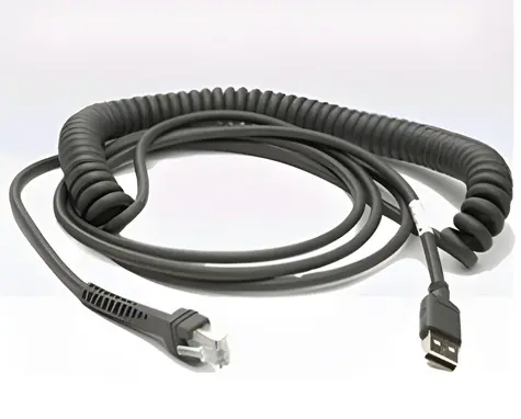 ZEBRA USB-Kabel, geschirmt, Power PLUS / USB-Kabel / gerade / 2,8 m / 12 V / für LI3608, LI3678