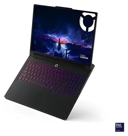 Lenovo Legion Pro 7 16IAX10H Schwarz / Notebook / 16" WQXGA OLED / Ultra 9 290HX / 64 GB / 1 TB SSD / RTX 5090 24 GB