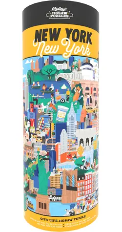 Ridley's Games Rundpuzzle New York / 1000 Teile / ab 12 Jahren