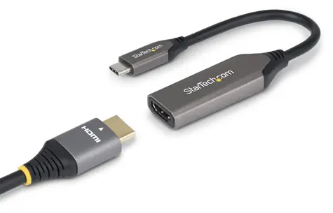 StarTech USB-C auf HDMI 2.1 Adapter, grau / Adapter / 8K 60Hz / 2 m