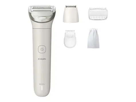 Philips BRL147/00 Damenrasierer Serie 8000 weiß / Nass- und Trockenrasierer / Lithium ION -Akku / 2 Jahre Garantie