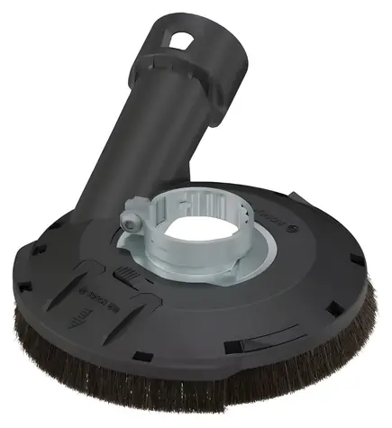 BOSCH Absaughaube 115/125 mm / Absaughaube / Für Winkelschleifer / SAG-Schlüssel