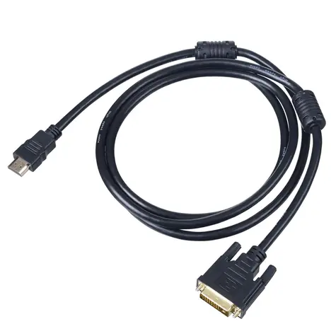 Akyga Kabel HDMI (M) - DVI-D 24+1 (M) schwarz / Kabel / HDMI 1.4 / 1,8 m