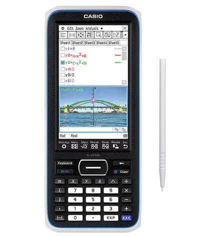 Casio FX-CP400 / Grafikrechner / CAS / Touchscreen / Farbdisplay / 24 MB Flash-Speicher