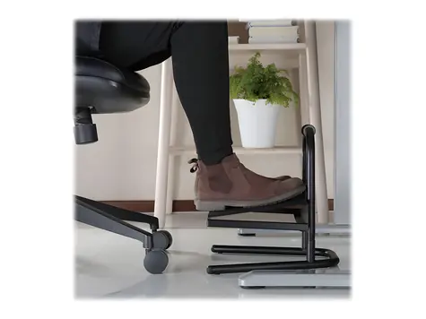 LogiLink EO0007 schwarz / Fußstütze / höhenverstellbar / Tragkraft 25 kg