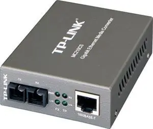 TP-LINK MC210CS / Medienkonverter / 1x SC / 1x GLAN / Einzelmodus / 15 km