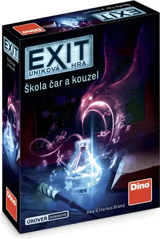 Dino Escape Game: Schule für Hexerei und Zauberei / Karten-Escape-Game mit Entschlüsselungsdiskette