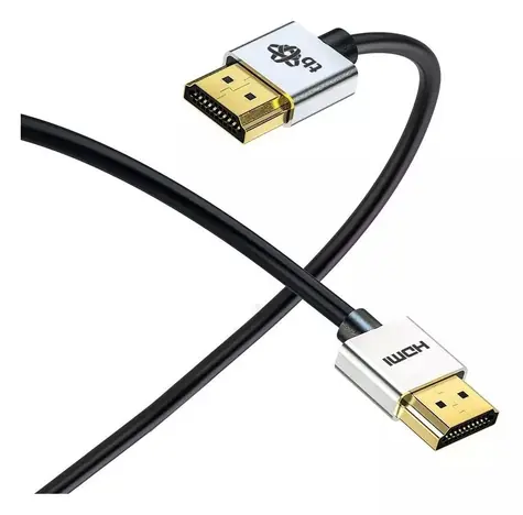 TB Touch Premium HDMI 2.0 Slim schwarz / Anschlusskabel / HDMI-HDMI / 4K 60Hz / 2 m