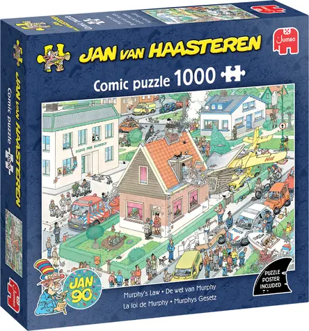 JUMBO-Puzzle „Murphys Gesetze“ von JvH / 1000 Teile / ab 15 Jahren
