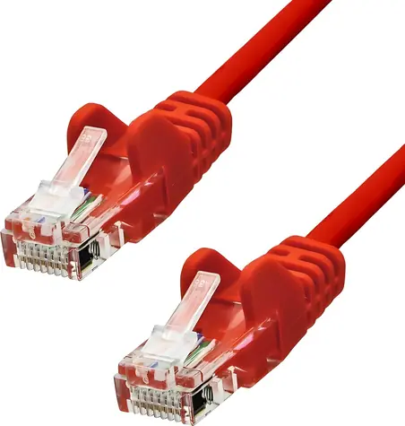 Proxtend CAT5e U/UTP rot / Patchkabel / 25 cm / PVC / AWG 26 / CCA