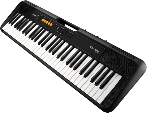 Casio CT-S100 schwarz, weiß / Tastatur / 61 Tasten / USB / 6x AA