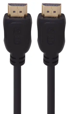 TB Touch HDMI-HDMI v2.0 schwarz / Anschlusskabel / Vergoldete Anschlüsse / 1,8 m