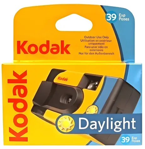 Kodak Daylight / Einwegkamera / 39 Bilder / ISO 800 / Blitz
