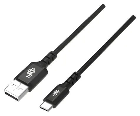 TB Touch 1 m schwarz / Datenkabel / USB-A (M) - USB-C (M) / Rund