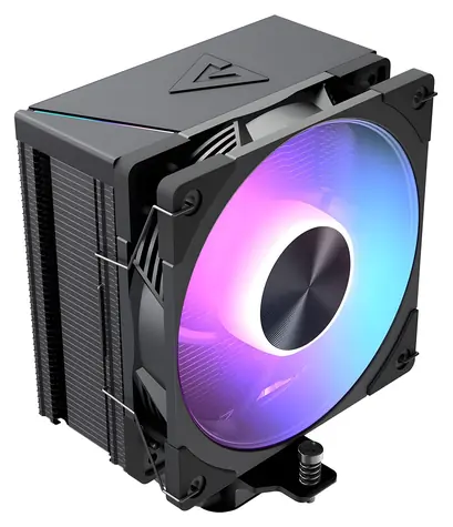 Modecom Volcano 0C T101 ARGB schwarz / CPU-Kühler / 4X Heatpipe / 120 mm ARGB / AM4 + AM5 + Intel