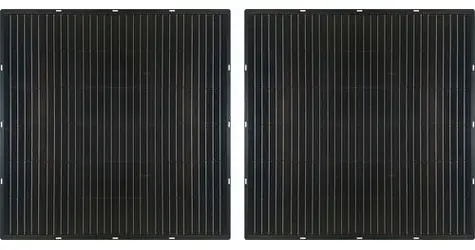 Schwaiger Slim 2x200W schwarz / Solarpanel / MC4 / IP67 / 400W