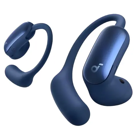 Anker Soundcore AeroFit 2 Pro blau / Kabellose Kopfhörer / offenes Design + ANC / BT 6.1 / LDAC / IP55