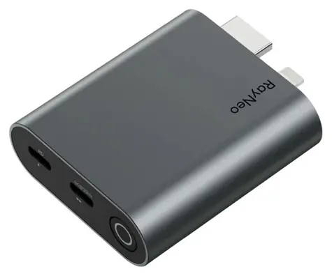 RayNeo HDMI-C / Adapter / HDMI auf USB-C / Lade-AR-Brille / Full HD 120 Hz