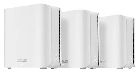 Asus ZenWiFi BD4 weiß 3 Stück / Mesh-Router Wi-Fi 7 / 2,4 GHz / 5 GHz / WAN + 1x LAN