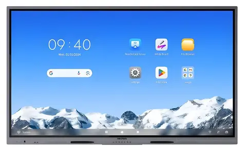 65" HIKVISION interaktives Touchpanel / 4K / Android 14 / 8 GB / 128 GB / 480 cd/m / 50-Punkt-Touch / WLAN / Bluetooth