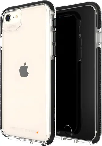 Gear4 D3O Santa Cruz schwarz / Hülle / iPhone SE/SE2/6/7/8 / Fallschutz bis 4 m / Antimikrobiell