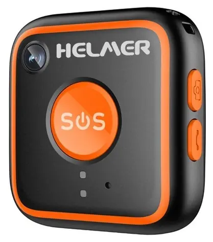 HELMER LK 717 / GPS-Notrufgerät / Anhänger / Sturzerkennung / IP67 / Schrittzähler / Sprachkommunikation