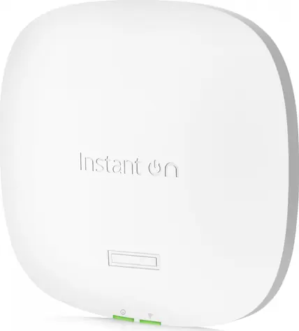 HP Enterprise Instant On AP25 / Access Point / Wi-Fi 6 / 2,4 und 5 GHz / bis zu 4,8 Gbit/s / PoE+ / LAN 2,5 Gbit/s