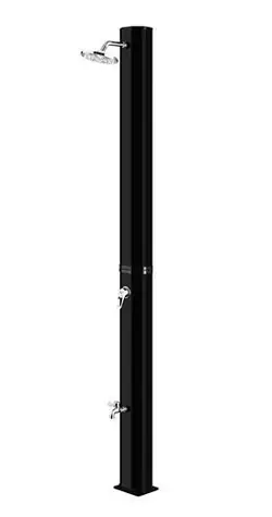 G21 Spade schwarz / Solardusche / 60 l