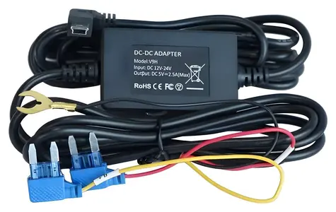 Dahua / Kfz-Ladegerät für Dashcams S6 und S8 / 5 V / 2,5 A / Mini-USB