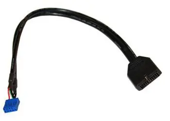 SuperMicro Adapter USB 3.0 19-polig (Stecker) auf USB 2.0 9-polig (Buchse) / Adapter / 30 cm