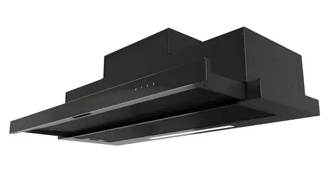 MAAN Corona Touch Bis schwarz / Dunstabzugshaube / 60 cm / Touch-Bedienung / 635 m/h / 68 dB